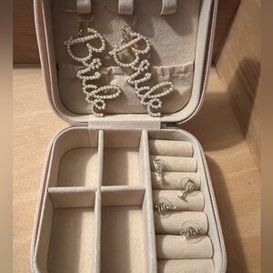 Gold and Silver Jewelry Set